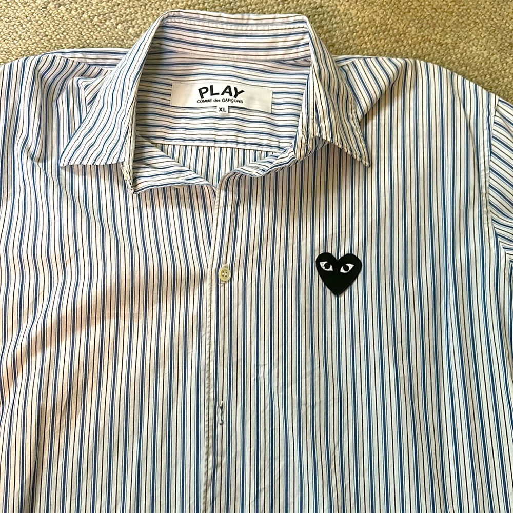 Gently worn Authentic COMME fed Garçons men’s shirt XL